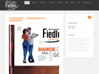 tanzschule-fiedler.de Webseite Vorschau