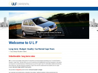 ulf.co.za Webseite Vorschau