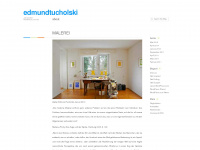 edmundtucholski.wordpress.com Webseite Vorschau