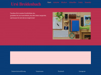 breidenbach-romane.at Webseite Vorschau