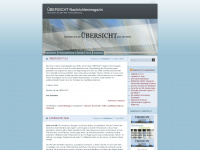 uebersicht.wordpress.com Webseite Vorschau