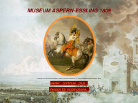 aspern-essling-1809.eu Webseite Vorschau