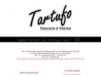 tartufo.at Webseite Vorschau