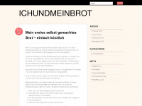 ichundmeinbrot.wordpress.com Webseite Vorschau