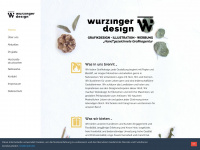 wurzinger-design.at Webseite Vorschau