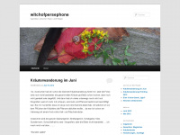 witchofpersephone.wordpress.com Webseite Vorschau