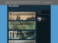 akustick.blogspot.com Webseite Vorschau