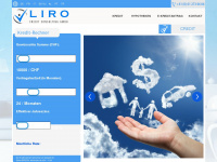 liro-credit.ch Webseite Vorschau