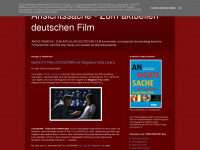 ansichtssache-buch.blogspot.com Webseite Vorschau