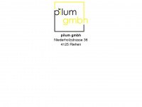 pilum.ch Webseite Vorschau
