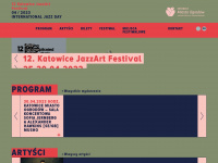 jazzartfestival.eu Webseite Vorschau