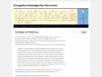 evangelischerpfarrverein.ch Webseite Vorschau