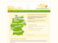 deutschlandfamilienkarte.de Webseite Vorschau