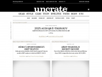 uncrate.com Webseite Vorschau
