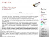 whywewriteseries.wordpress.com Webseite Vorschau