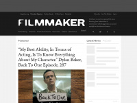 filmmakermagazine.com Webseite Vorschau