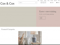 coxandcox.co.uk Webseite Vorschau