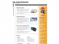 schreibfabrik.de Webseite Vorschau