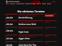 rottstr5-theater.de Webseite Vorschau