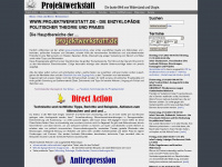 projektwerkstatt.de Webseite Vorschau