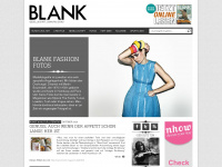 blank-magazin.de Webseite Vorschau