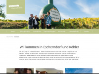 escherndorf.de Webseite Vorschau