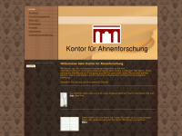 kontor-fuer-ahnenforschung.de Webseite Vorschau