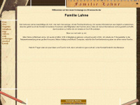 familie-lahne.de Webseite Vorschau