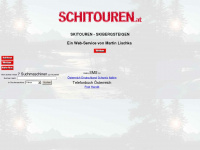 schitouren.at Webseite Vorschau