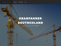 kranfahrer-deutschland.de Webseite Vorschau