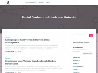 daniel-gruber.eu Webseite Vorschau