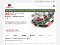 apotheken-anbieter.de Webseite Vorschau