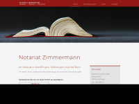 notariatzimmermann.ch Webseite Vorschau
