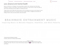 brainwave-music.com Webseite Vorschau