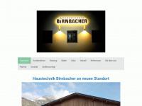 haustechnik-birnbacher.jimdo.com Webseite Vorschau