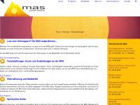 mas-schweiz.ch Webseite Vorschau