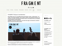 fragmentfilm.de Webseite Vorschau