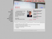 stundenplan-digital.ch Webseite Vorschau