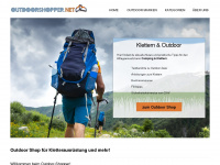 outdoorshopper.net Webseite Vorschau