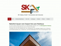 sk-holzbau.com Webseite Vorschau