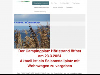 camping-hoeristrand.de Webseite Vorschau