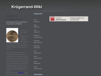 kruegerrand-wiki.de Webseite Vorschau