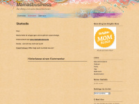 mamasbusiness.wordpress.com Webseite Vorschau
