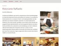 ristoranteraffaello.de Webseite Vorschau