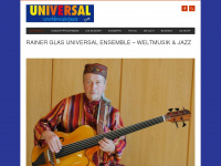 universal-worldmusic.com Webseite Vorschau