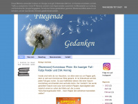 fliegende-gedanken.blogspot.com Webseite Vorschau