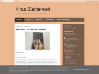 kiras-buecherwelt.blogspot.com Webseite Vorschau