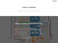 planet-elearning.com Webseite Vorschau
