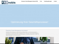 pronobis.at Webseite Vorschau
