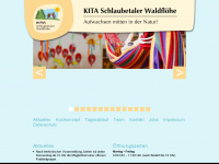 kita-waldfloehe.de Webseite Vorschau